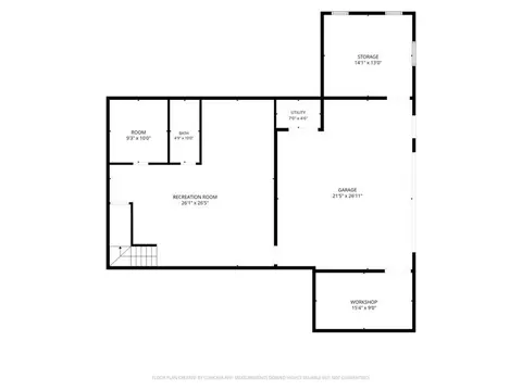 Floorplan - 8016 S Pointe Dr, Talbott, TN 37877 photo 1 of 3