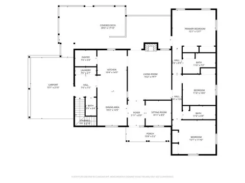 Floorplan - 8016 S Pointe Dr, Talbott, TN 37877 photo 2 of 3