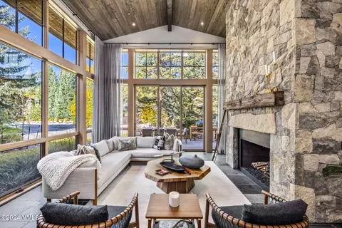 Living - 1022 Eagles Nest Cir, Vail, CO 81657 photo 4 of 6