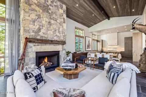 Living - 1022 Eagles Nest Cir, Vail, CO 81657 photo 2 of 6