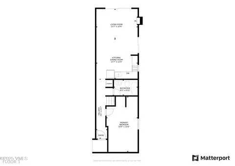 Floorplan - 442 S Frontage Rd E #306B, Vail, CO 81657 photo 1 of 2