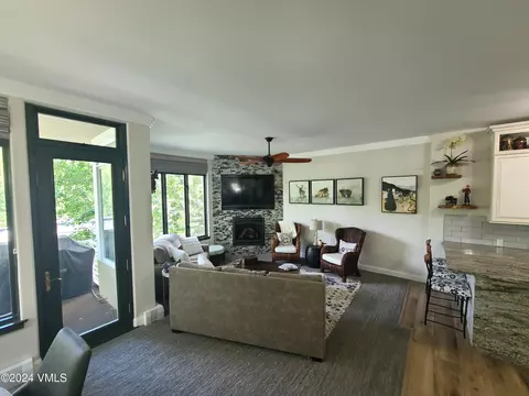 Living - 1230 Lions Ridge Loop #2-A, Vail, CO 81657 photo 3 of 3