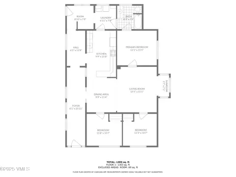 Floorplan - 432 W Fifth St, Eagle, CO 81631 photo 1 of 1