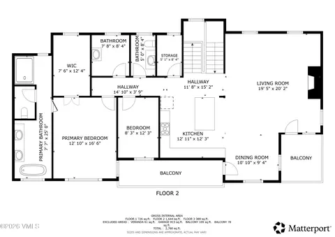 Floorplan - 91 Rowel Dr, Edwards, CO 81632 photo 2 of 4