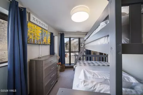 Bedroom - 430 S Frontage Rd #RU-206, Vail, CO 81657 photo 5 of 6