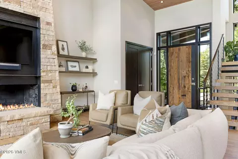 Living - 2440 Chamonix Ln, Vail, CO 81657 photo 5 of 6