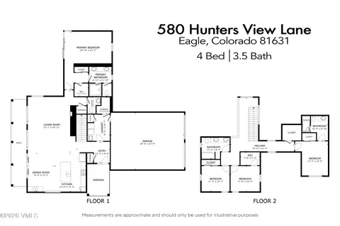 Floorplan - 580 Hunters View Ln, Eagle, CO 81631 photo 3 of 3