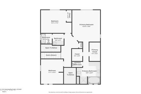 Floorplan - 132 Longview Ave, Eagle, CO 81631 photo 1 of 3