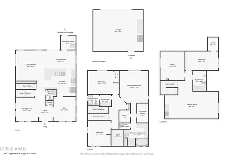 Floorplan - 132 Longview Ave, Eagle, CO 81631 photo 3 of 3