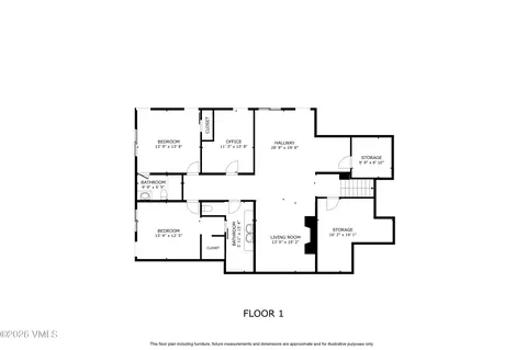 Floorplan - 891 E Haystacker Dr, Eagle, CO 81631 photo 2 of 3