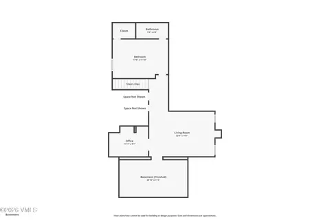 Floorplan - 165 Palmer Loop, Eagle, CO 81631 photo 1 of 9