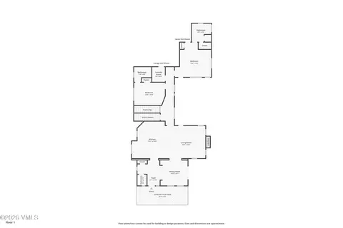 Floorplan - 165 Palmer Loop, Eagle, CO 81631 photo 2 of 9