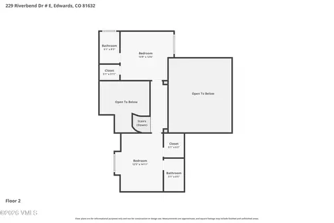 Floorplan - 229 Riverbend Dr #E, Edwards, CO 81632 photo 3 of 4