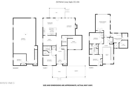 Floorplan - 250 Palmer Loop, Eagle, CO 81631 photo 1 of 1