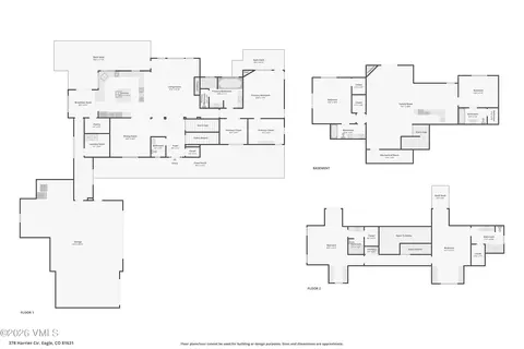 Floorplan - 378 Harrier Cir, Eagle, CO 81631 photo 1 of 1