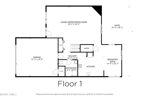 Floorplan - 50 Hereford Rd E, Edwards, CO 81632 photo 1 of 2