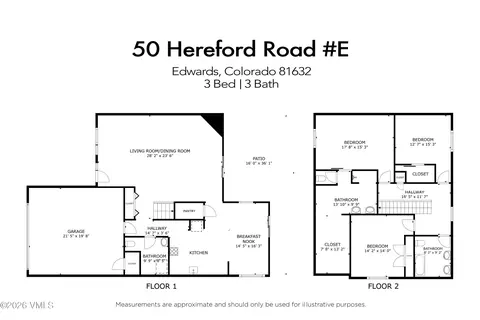 Floorplan - 50 Hereford Rd E, Edwards, CO 81632 photo 2 of 2