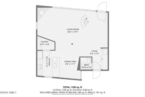 Floorplan - 142 Eagle Dr # C1, Avon, CO 81620 photo 3 of 4
