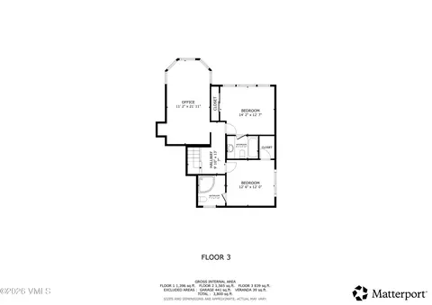 Floorplan - 336 Sawatch Dr, Edwards, CO 81632 photo 3 of 6