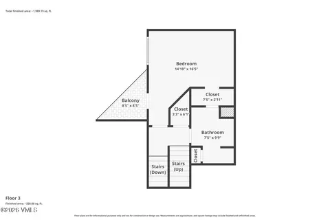 Floorplan - 5040 Main Gore #A-3, Vail, CO 81657 photo 3 of 3