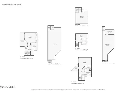 Floorplan - 5040 Main Gore #A-3, Vail, CO 81657 photo 1 of 3