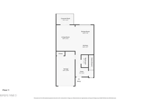 Floorplan - 46 Eagle Landing Way #H3, Eagle, CO 81631 photo 1 of 3