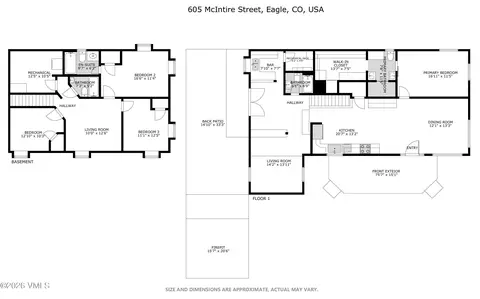 Floorplan - 605 Mcintire St, Eagle, CO 81631 photo 1 of 1