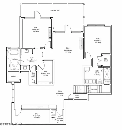Floorplan - 2995 Basingdale Blvd #A, Vail, CO 81657 photo 1 of 3