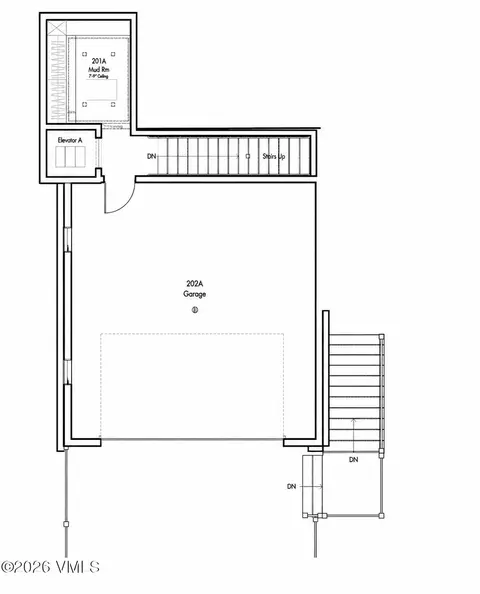 Floorplan - 2995 Basingdale Blvd #A, Vail, CO 81657 photo 3 of 3