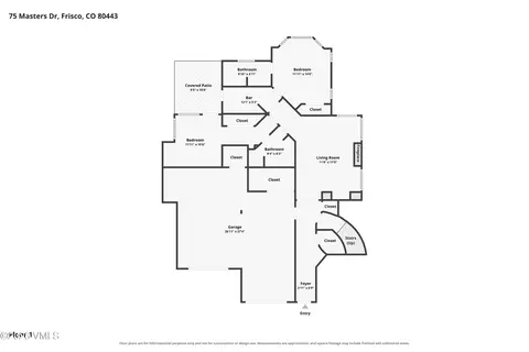 Floorplan - 75 Masters Dr, Copper Mountain, CO 80443 photo 1 of 4