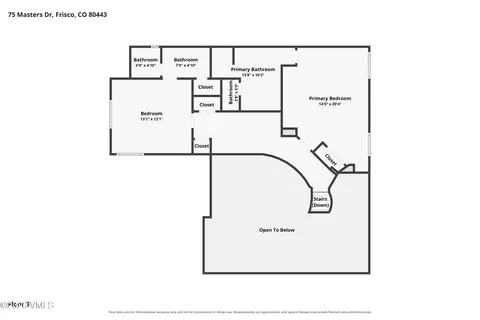 Floorplan - 75 Masters Dr, Copper Mountain, CO 80443 photo 3 of 4
