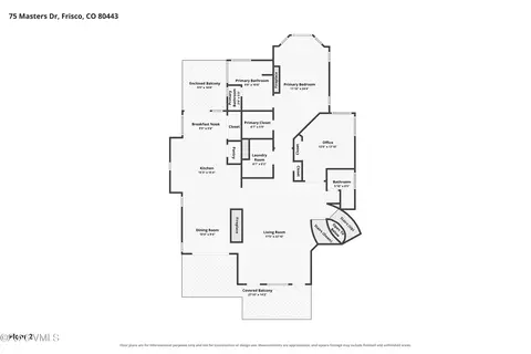 Floorplan - 75 Masters Dr, Copper Mountain, CO 80443 photo 2 of 4