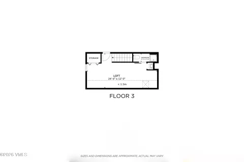 Floorplan - 3000 Eaglebend Dr # 11, Avon, CO 81620 photo 2 of 4