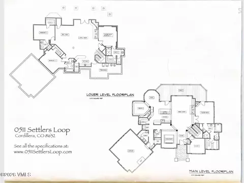 Floorplan - 511 Settlers Loop, Edwards, CO 81632 photo 1 of 2