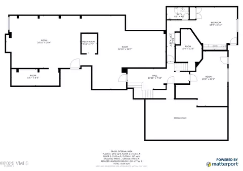 Floorplan - 11780 Gold Hill Rd, Boulder, CO 80302 photo 1 of 3