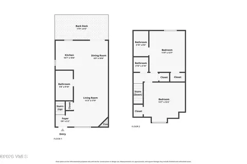 Floorplan - 2195 Chamonix Ln #3A, Vail, CO 81657 photo 1 of 1