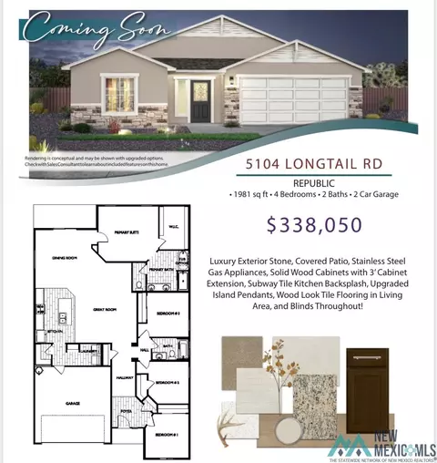 5104 Longtail Rd, Hobbs, NM 88240