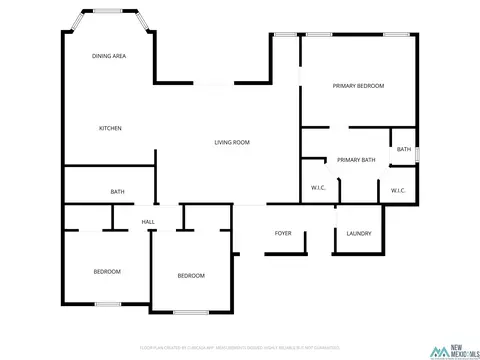 Floorplan - 2117 Northglen Dr, Clovis, NM 88101 photo 1 of 1