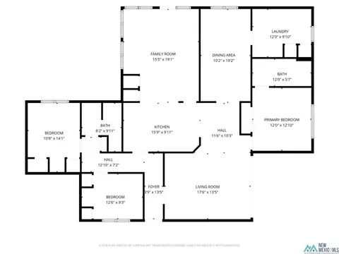 Floorplan - 2617 Axtell St, Clovis, NM 88101 photo 1 of 1