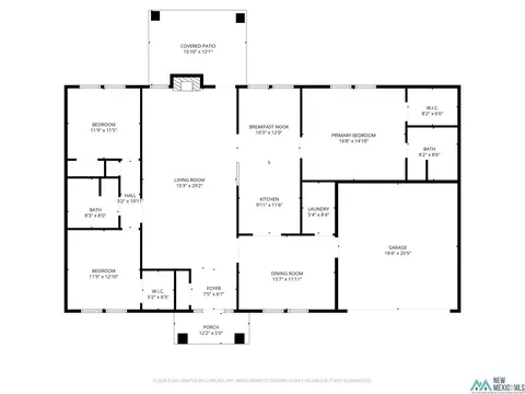 Floorplan - 2312 Northglen Dr, Clovis, NM 88101 photo 1 of 1