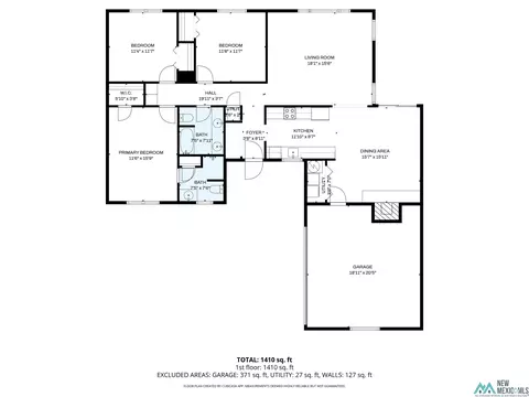 Floorplan - 804 Kathie, Clovis, NM 88101 photo 1 of 1