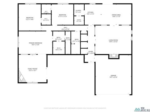 Floorplan - 2016 Glenarm, Clovis, NM 88101 photo 1 of 1