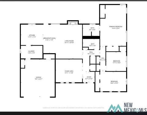 Floorplan - 309 Sunland Dr, Clovis, NM 88101 photo 1 of 1