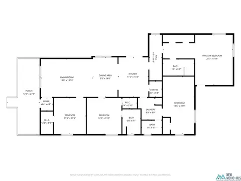Floorplan - 615 Gidding St, Clovis, NM 88101 photo 1 of 1