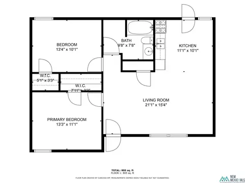 Floorplan - 1600 N Lea St, Clovis, NM 88101 photo 1 of 1