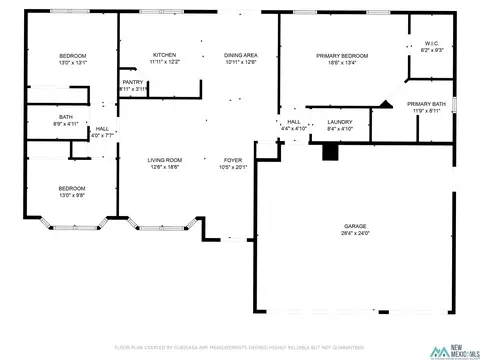 Floorplan - 3008 Fred Daugherty Dr, Clovis, NM 88101 photo 1 of 1