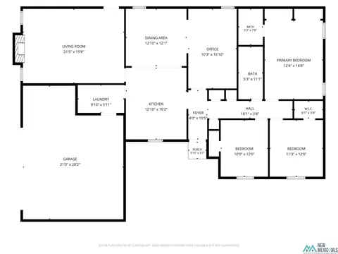 Floorplan - 2012 Stone Pl, Clovis, NM 88101 photo 1 of 1