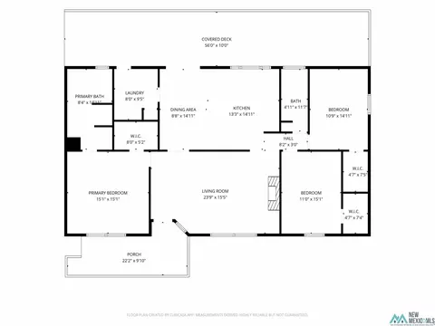 Floorplan - 228 El Caso Rd, Quemado, NM 87829 photo 1 of 1