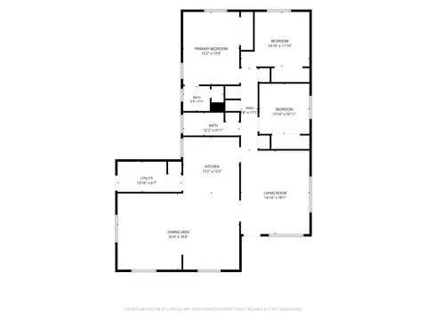 Floorplan - 213 W Christopher Dr, Clovis, NM 88101 photo 1 of 1