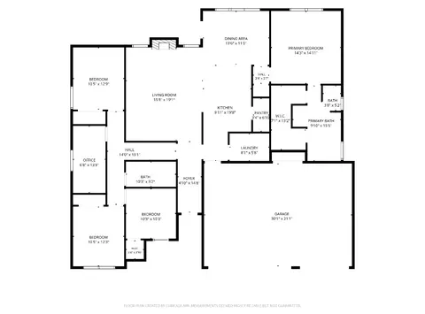 Floorplan - 4101 Mariah Dr, Clovis, NM 88101 photo 1 of 1